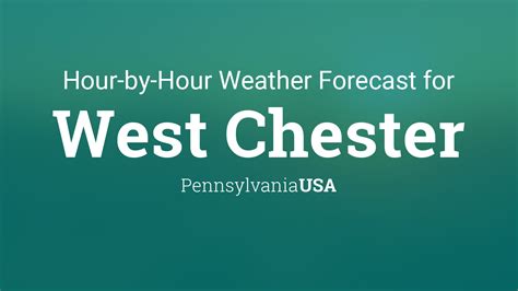 west chester weather|hourly forecast for west chester pa.